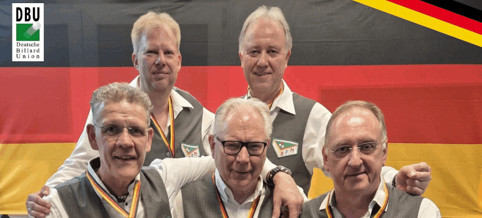 Berger und Wiedemann: Team-Bronze mit Mülheim