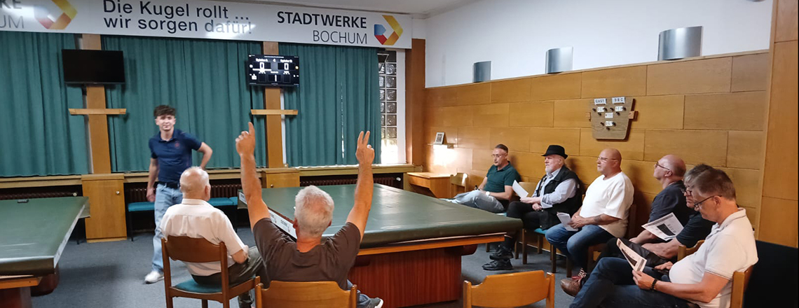 DBC Bochum nutzt neues Anzeige-System